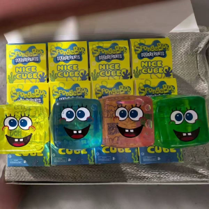spongebob face cube
