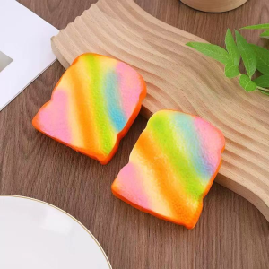 Rainbow Toast Squishy