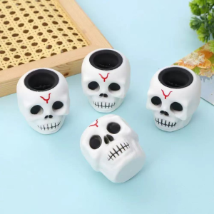 Skull Pop-up Ghost Squish Stress Toy