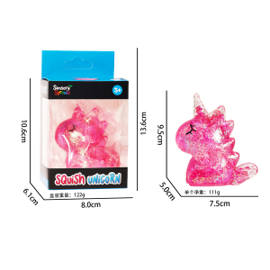 squish unicorn (pink/Purple/Blue)
